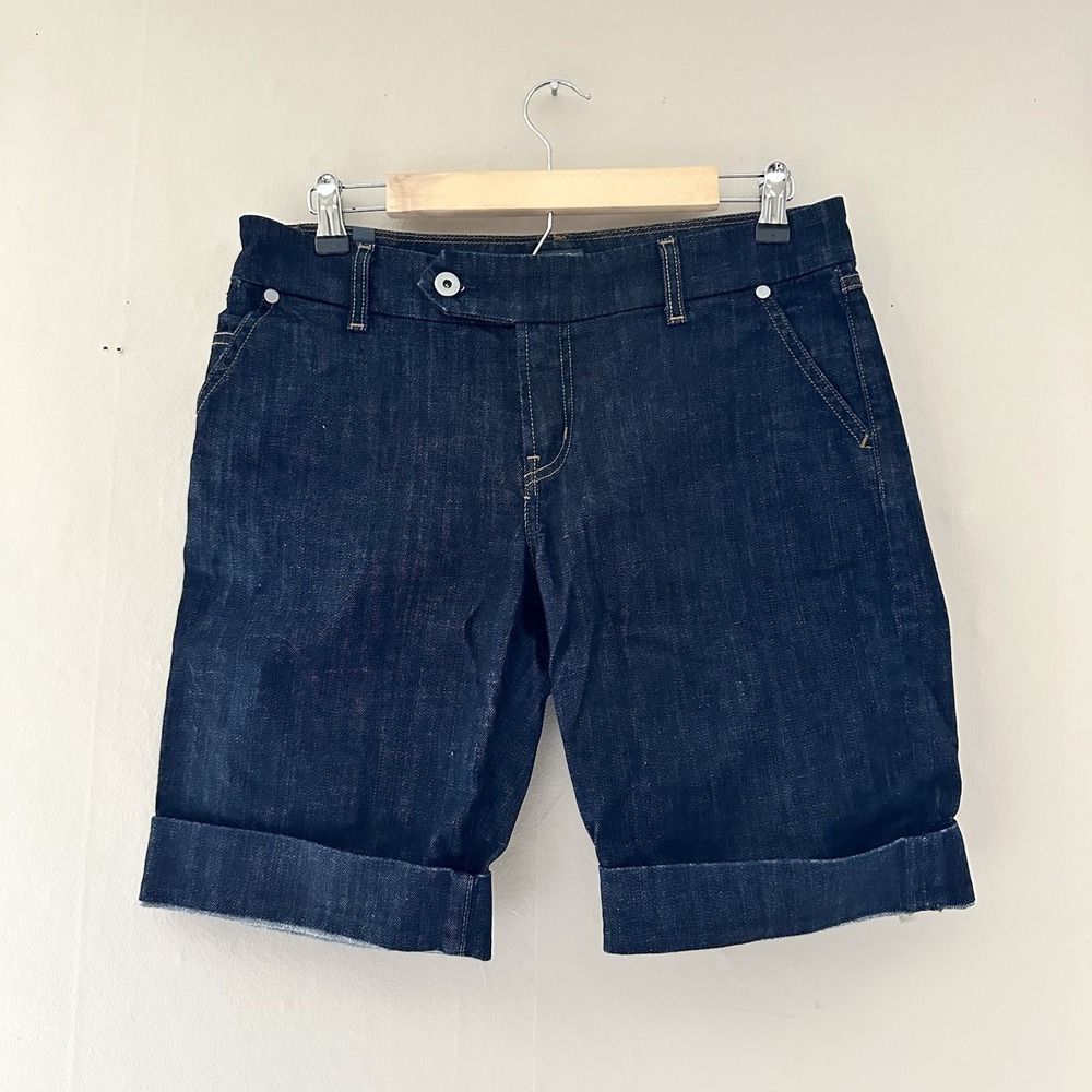 Y2K Citizens of Humanity Womens Denim Bermuda Shorts Size 29 Low Rise 90s Indie